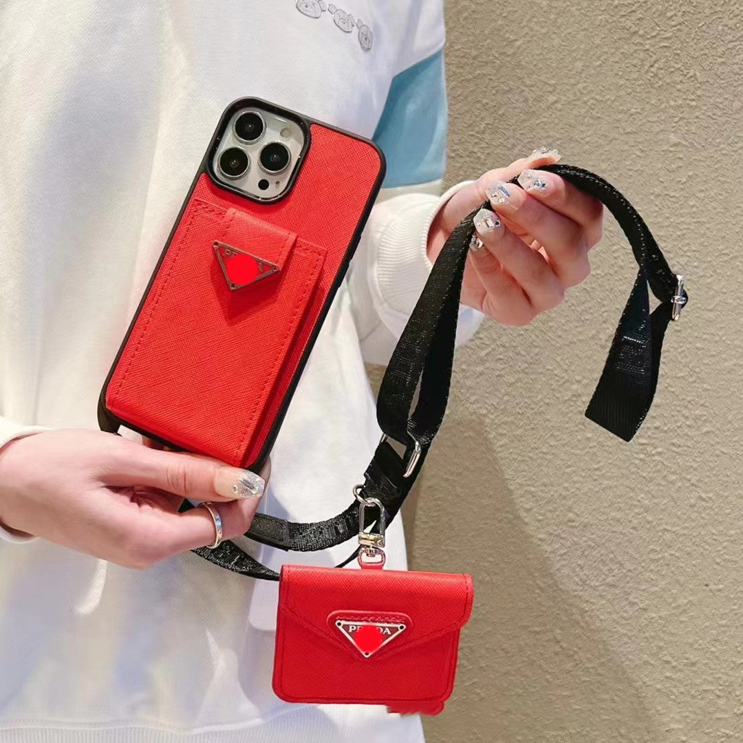 PRA bőrlánc iPhone tok