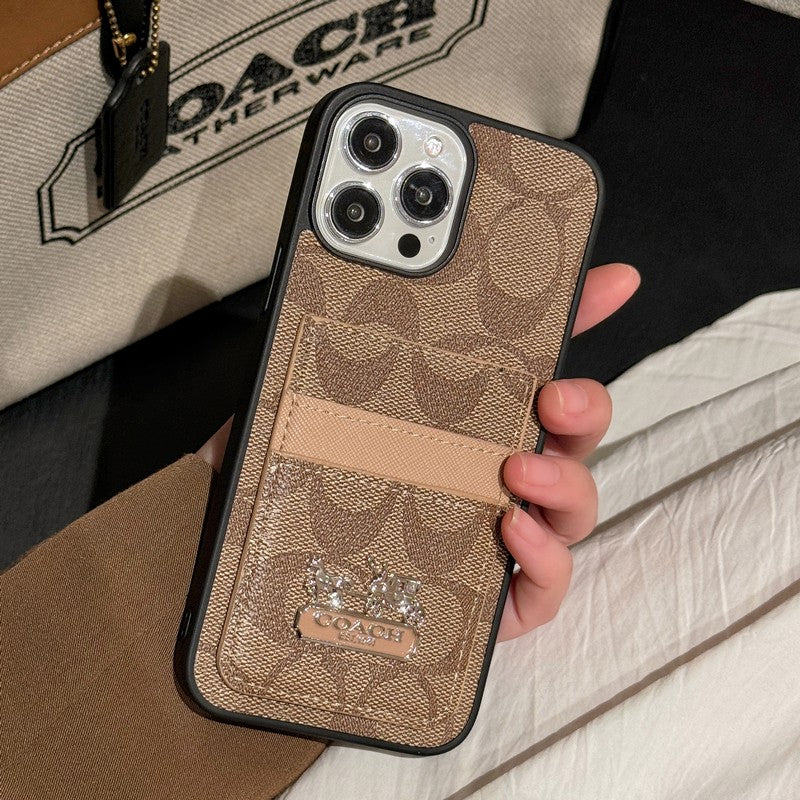 COA kártya táska bőr iPhone tok