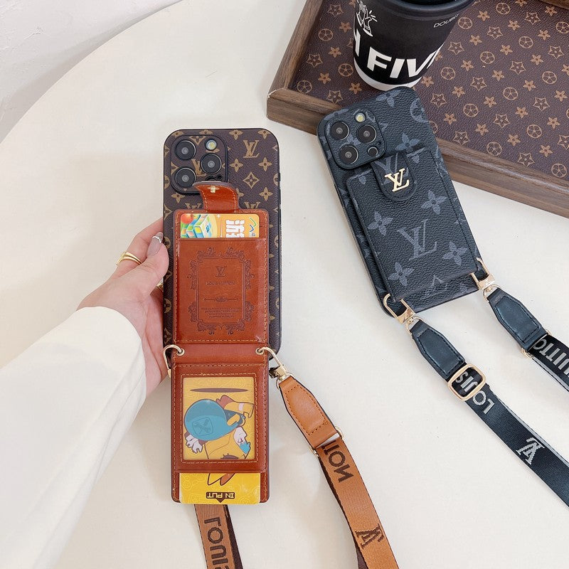 Lou Card Bag Crossbody Color Chain iPhone -sag