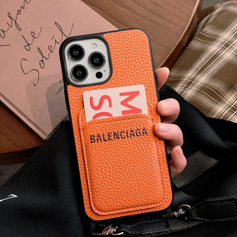 BB Crossbody Leder iPhone Hülle