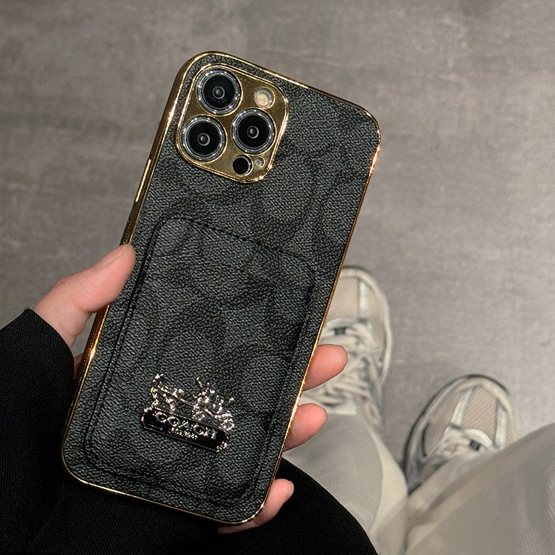COA kártya táska bőr iPhone tok