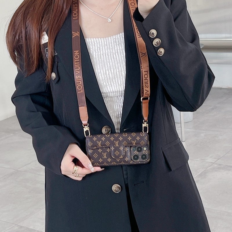 Lou Side Card Holder Crossbody Case iPhone