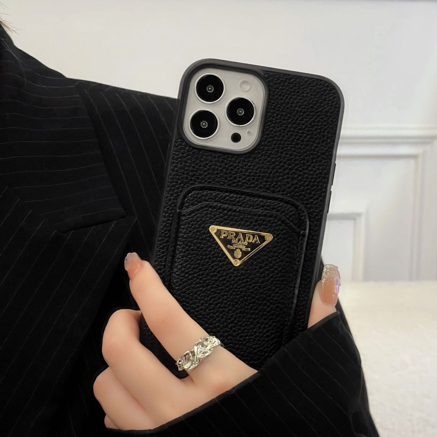 PRA kártya tartó színű iPhone tok