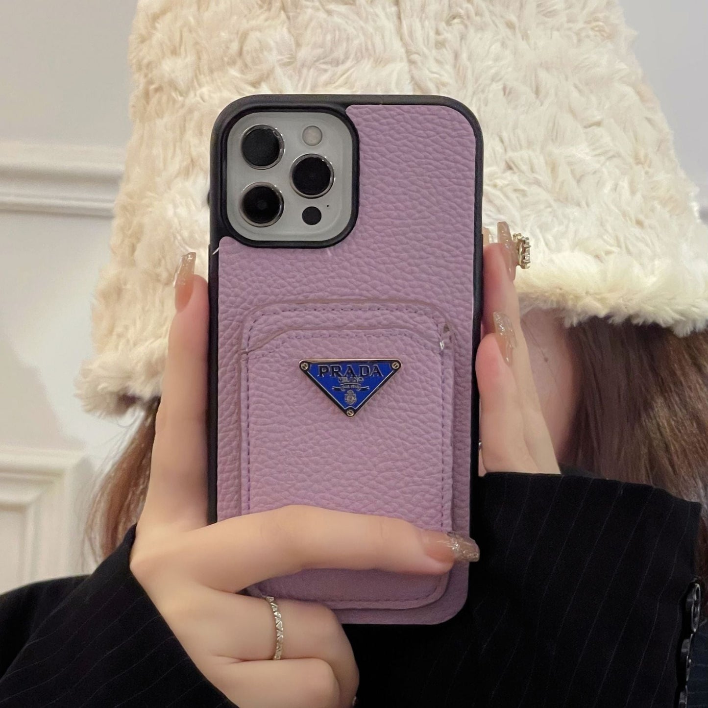 PRA kártya tartó színű iPhone tok
