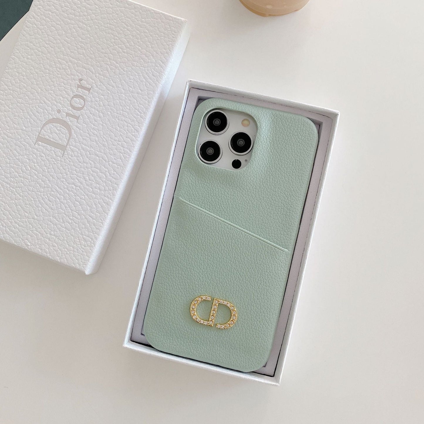 CD skórzana obudowa iPhone'a