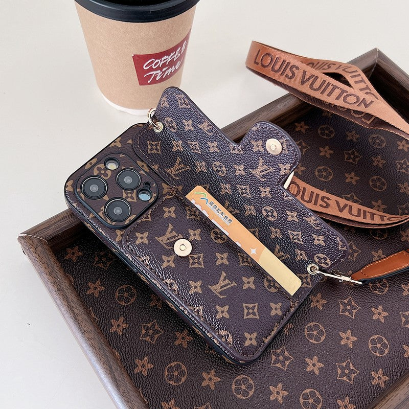 Lou Side Card Holder Crossbody Case iPhone