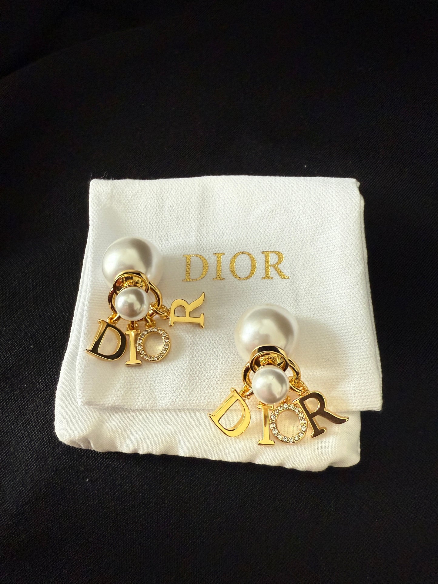 D! 0R Pearl Earring øreringer