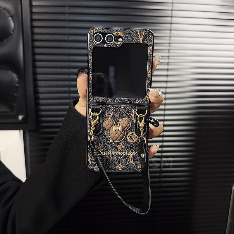 Samsung Luxury Leather Galaxy Z Flip 5/4/3 kotelo