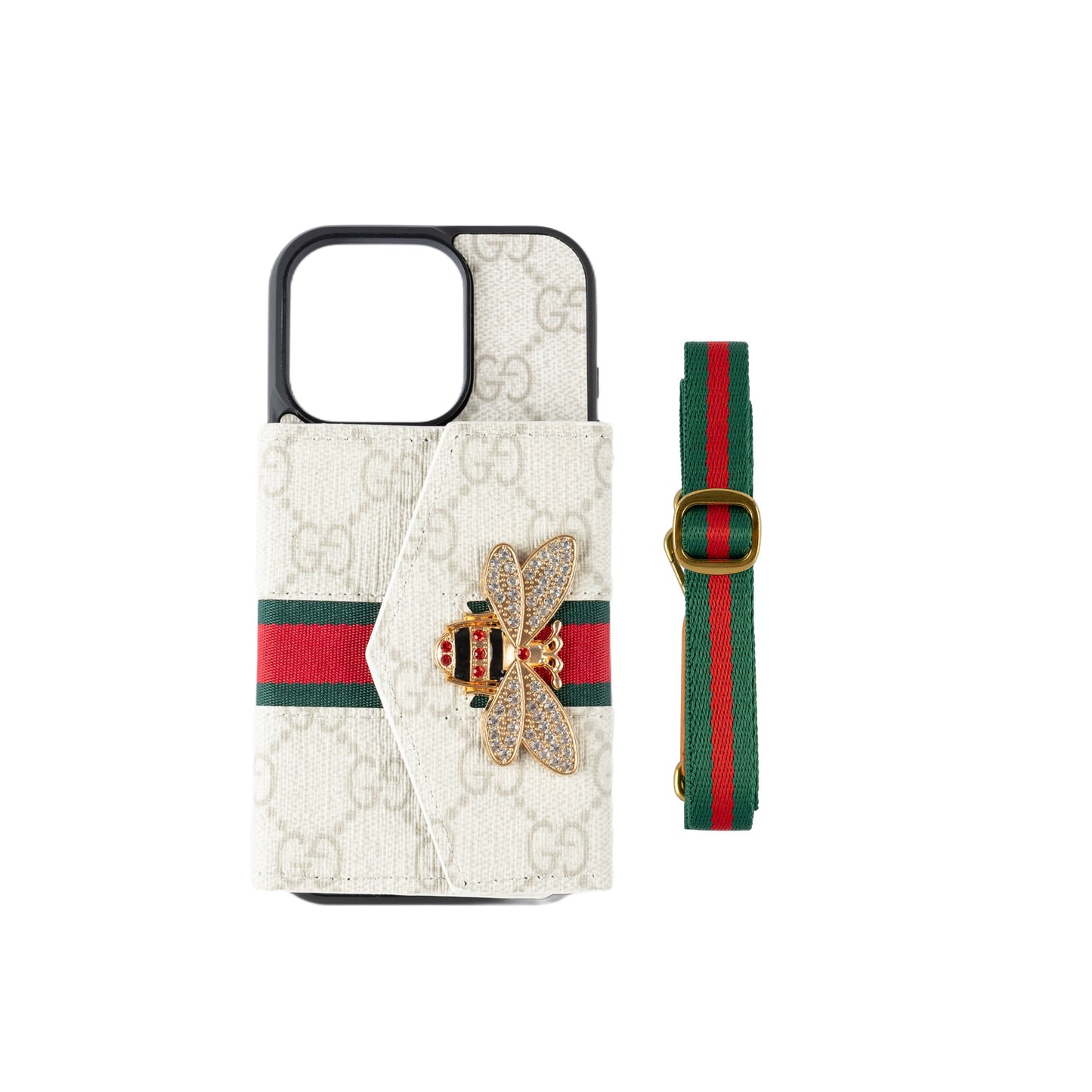 GG Advanced Crossbody iPhone tok kártyatartóval és vállszíjjal