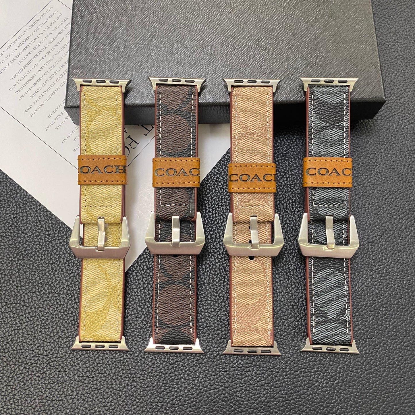Skinntrener Apple Watch Band Black-Yhk244221710