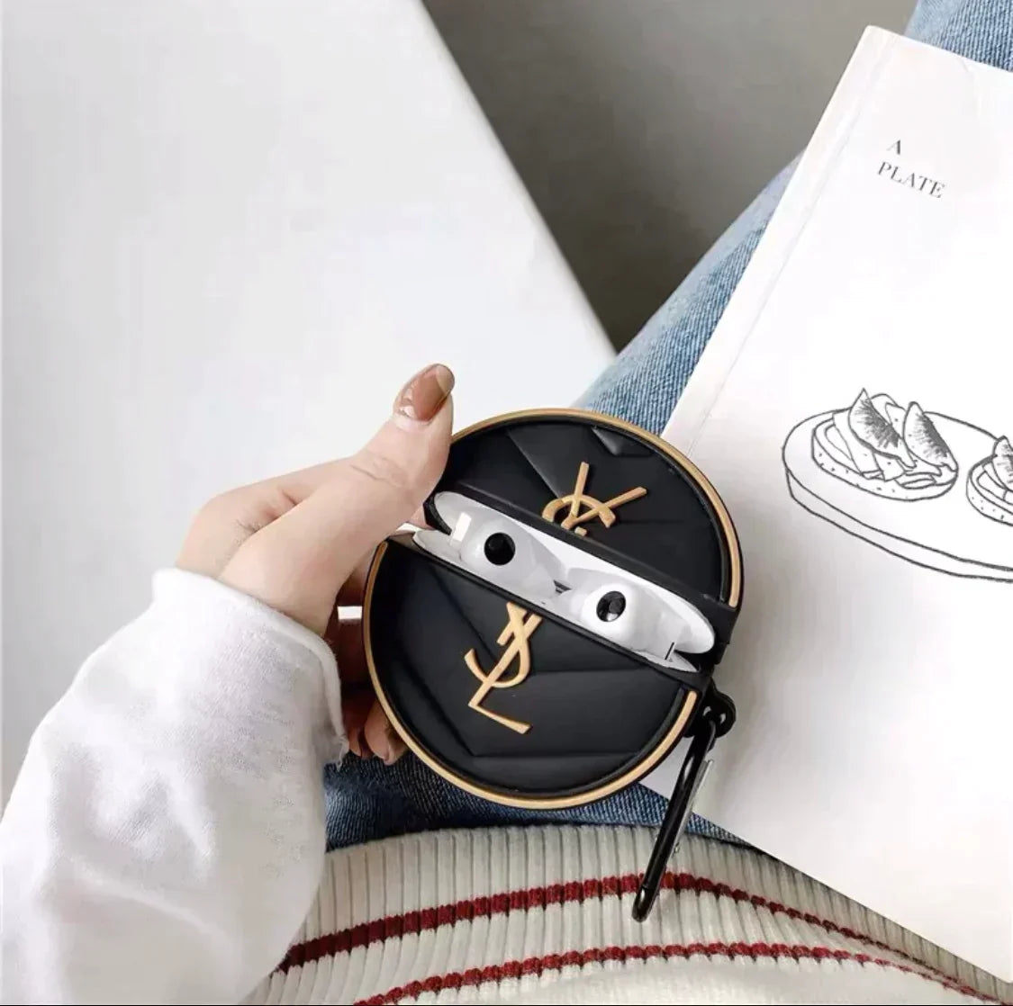 YSL AirPods tilfælde