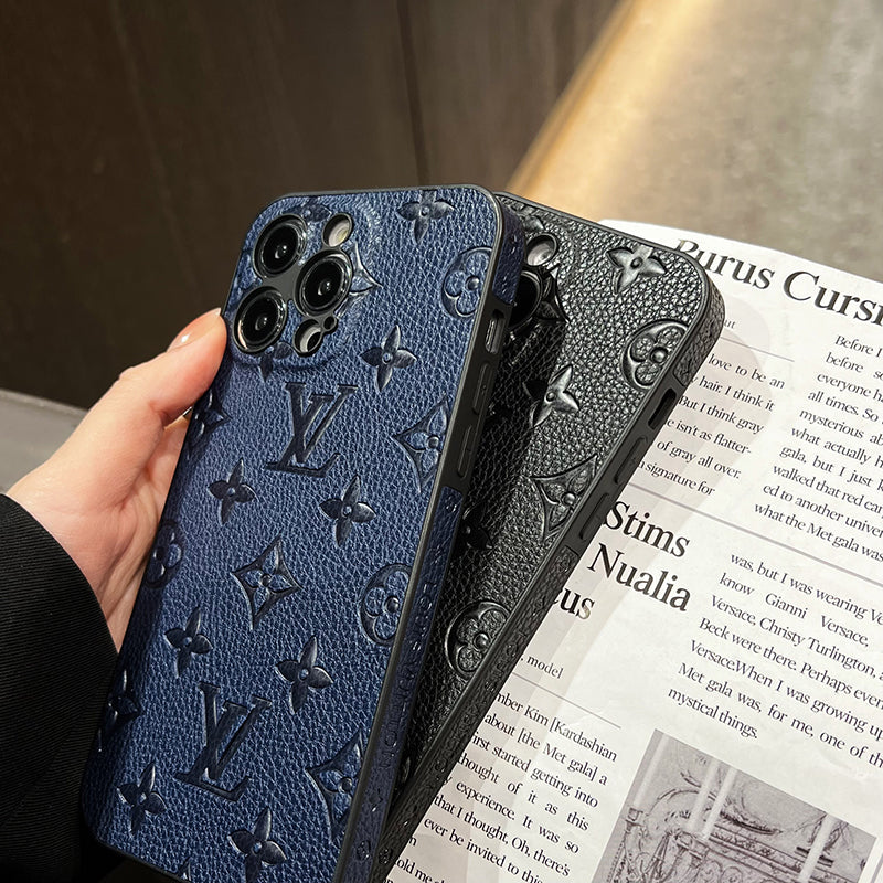 Lou színű bőr iPhone tok