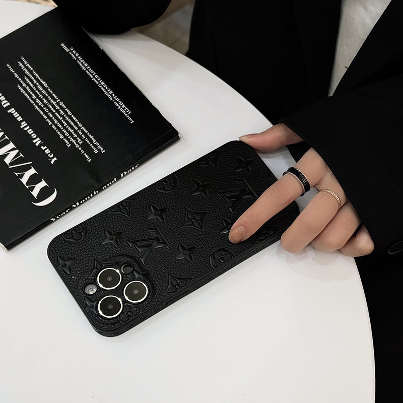 Lou színű bőr iPhone tok