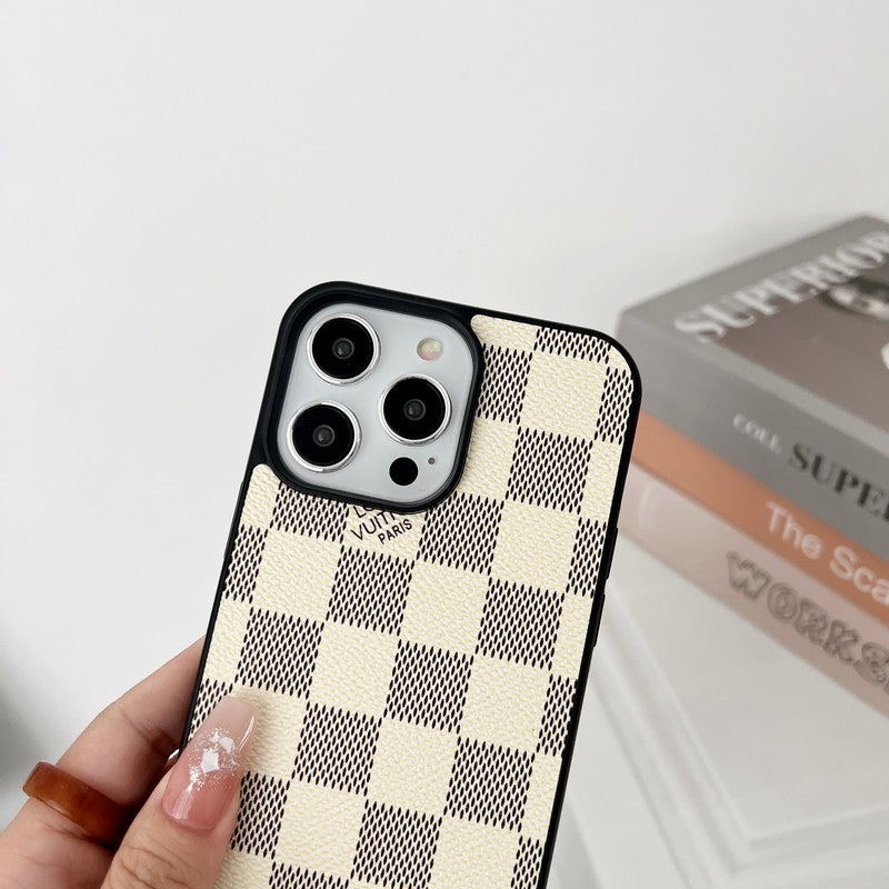 Lou Black & White CrossBody iPhone -sag