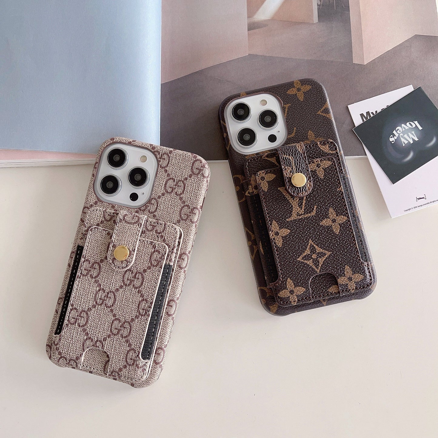 GG kártya tartó iPhone tok