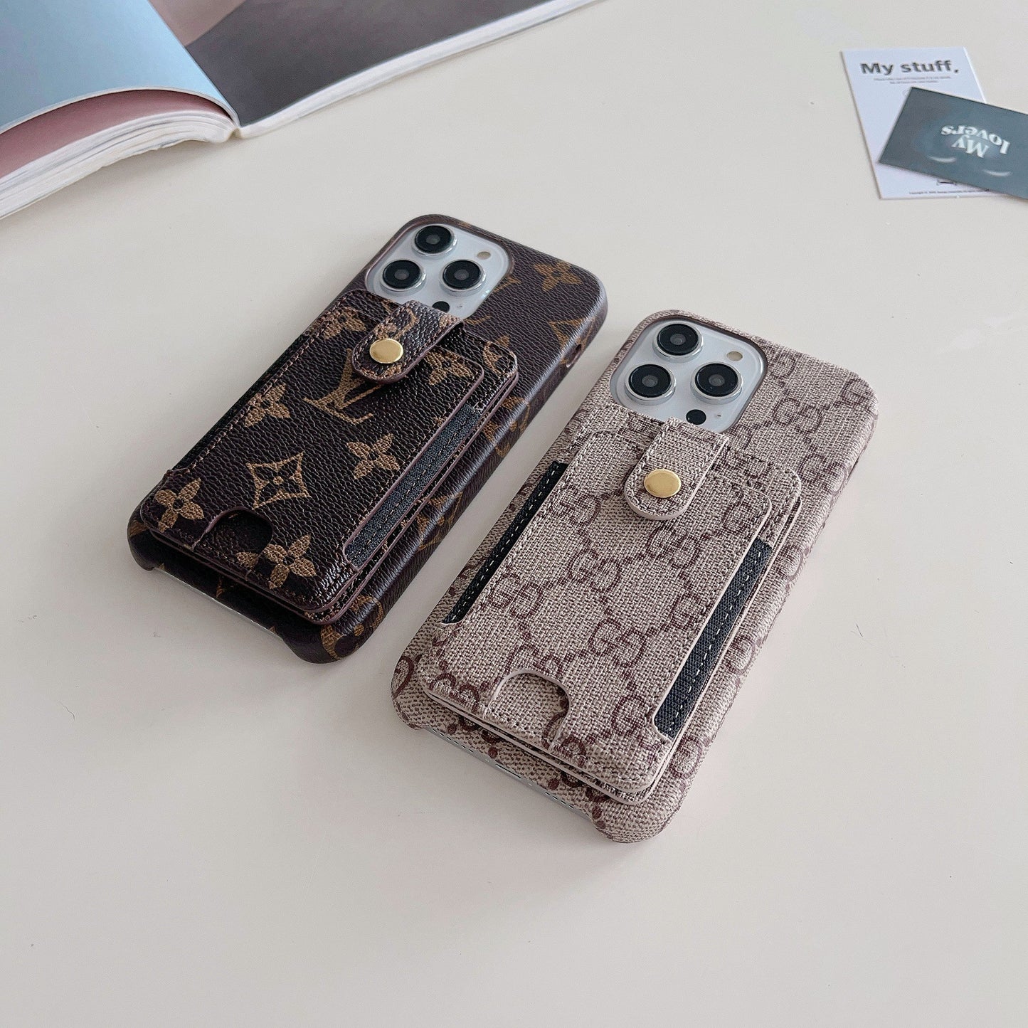 GG kártya tartó iPhone tok