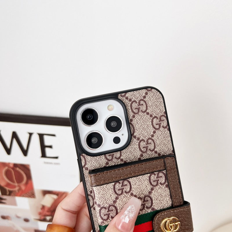 GG Kartenbeutelkette Klassische iPhone Hülle