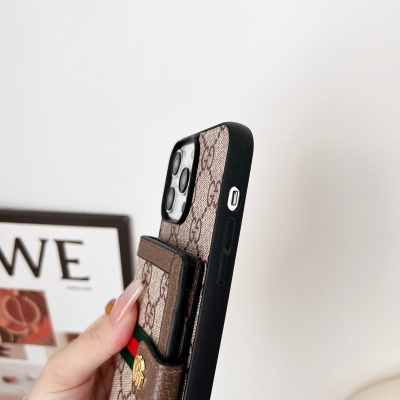GG Kartenbeutelkette Klassische iPhone Hülle
