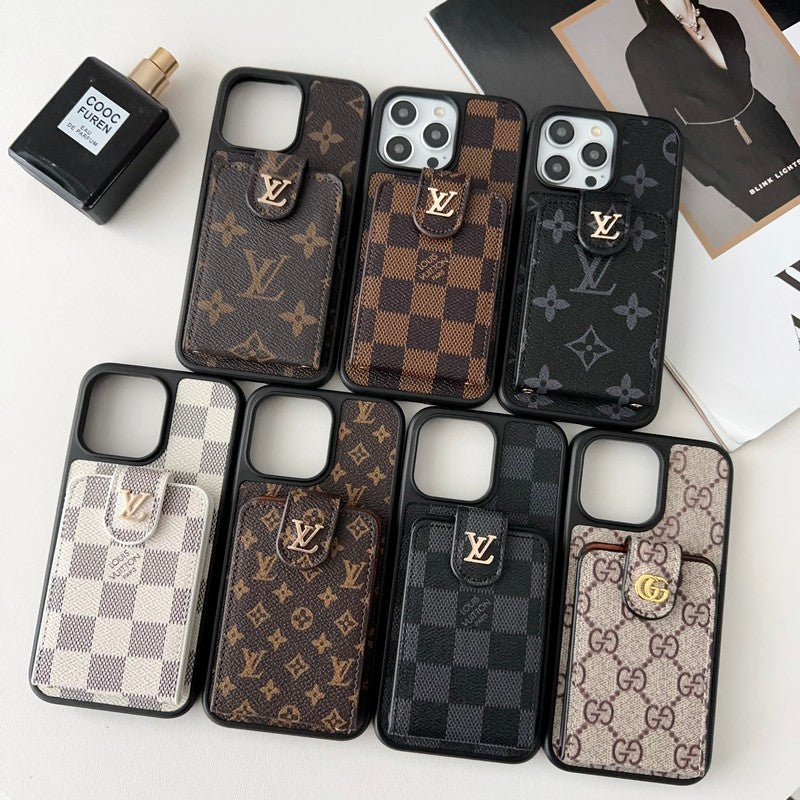 GG Kartenbeutel Crossbody Chain iPhone Hülle