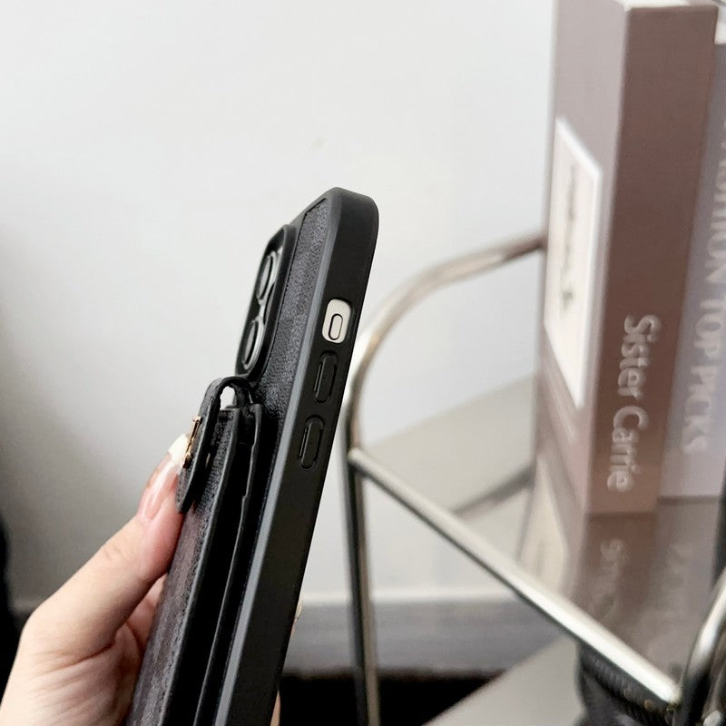GG Kartenbeutel Crossbody Chain iPhone Hülle