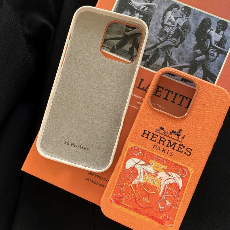 Herm bőr iPhone tok