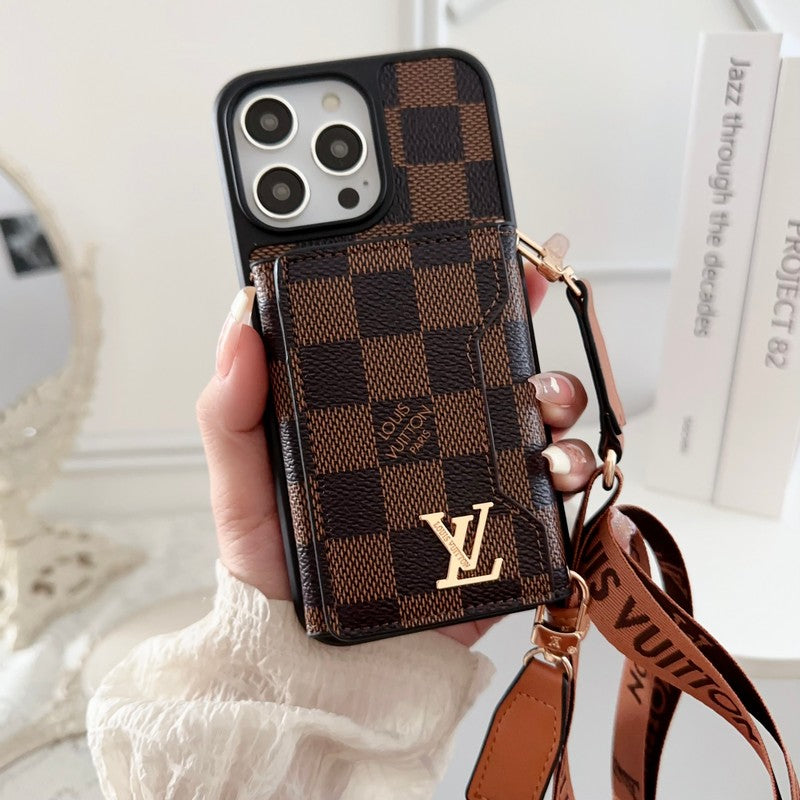 Lou boczna torba na kartę crossbody case iPhone