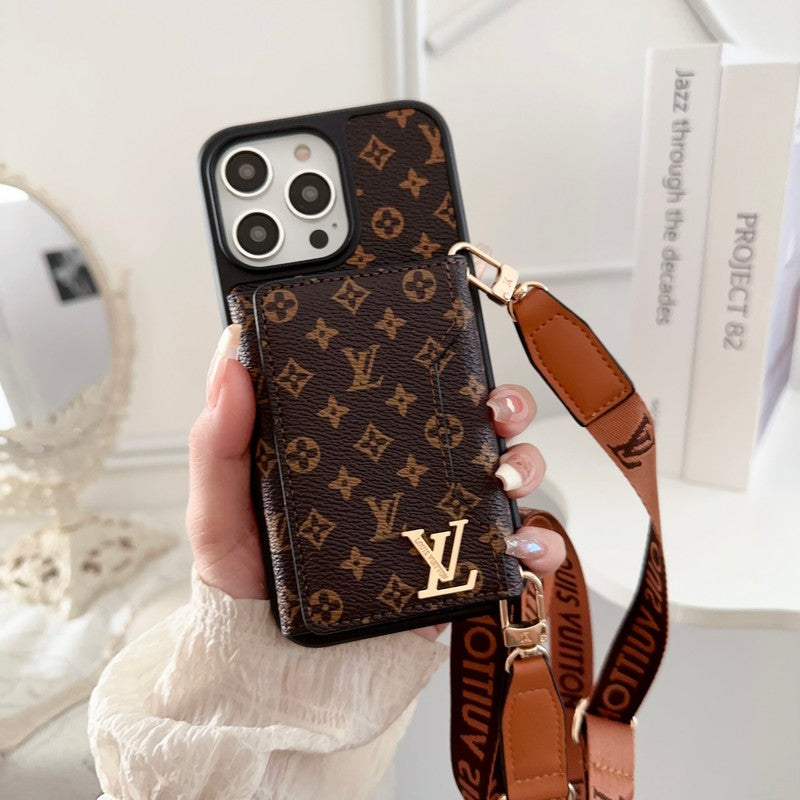 Lou boczna torba na kartę crossbody case iPhone