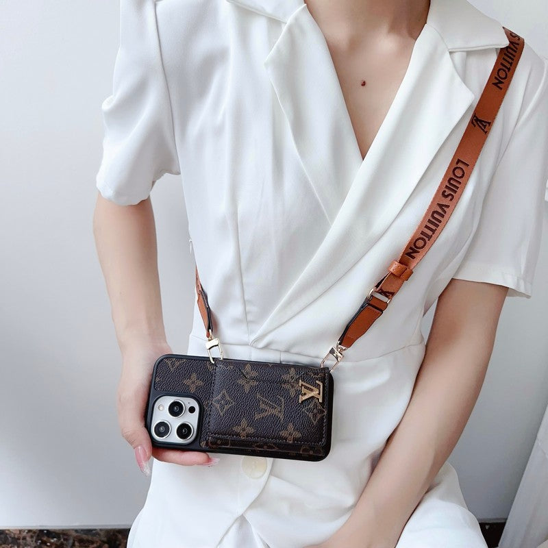 Lou boczna torba na kartę crossbody case iPhone