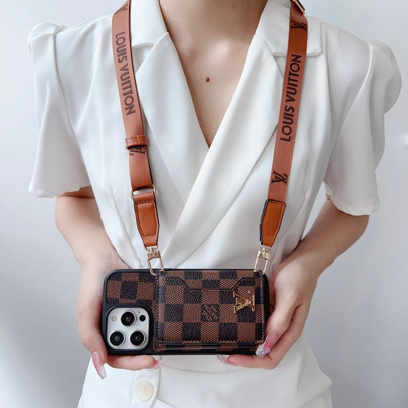Lou boczna torba na kartę crossbody case iPhone