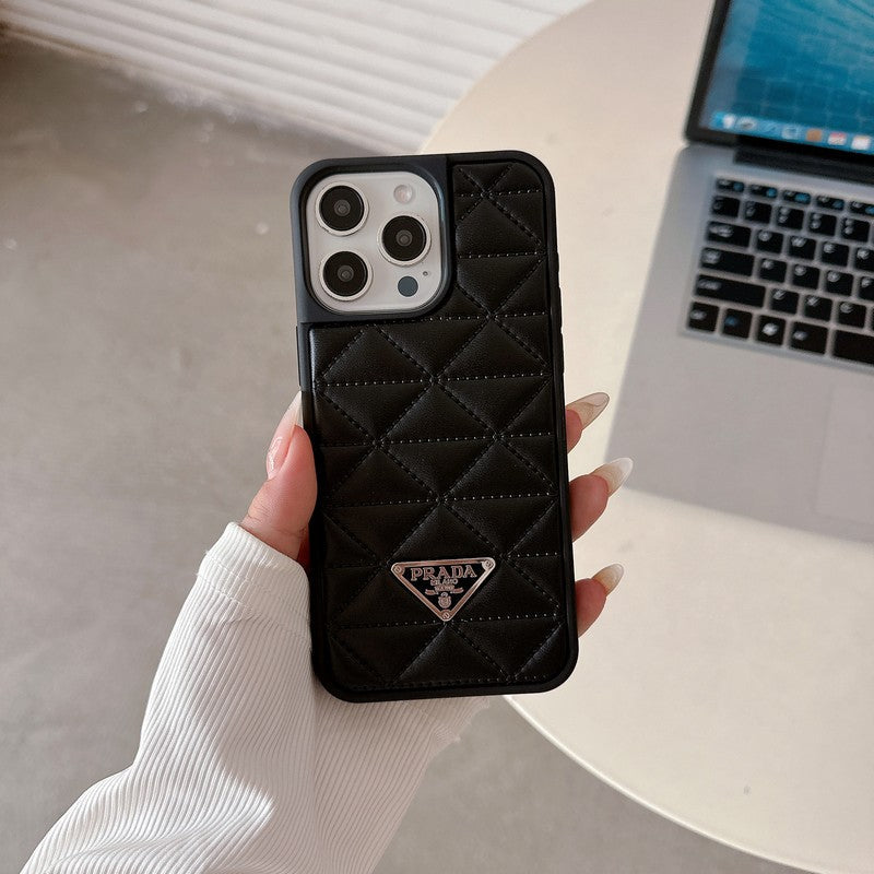 Étui iPhone en cuir PRA