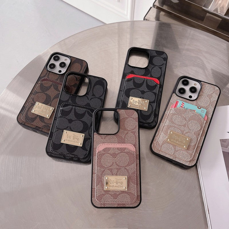 COA kártya táska bőr iPhone tok