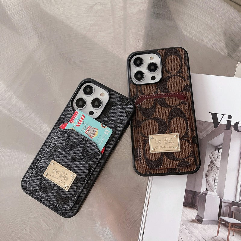 COA kártya táska bőr iPhone tok