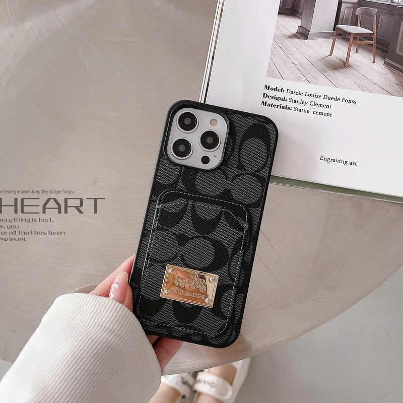 COA kártya táska bőr iPhone tok
