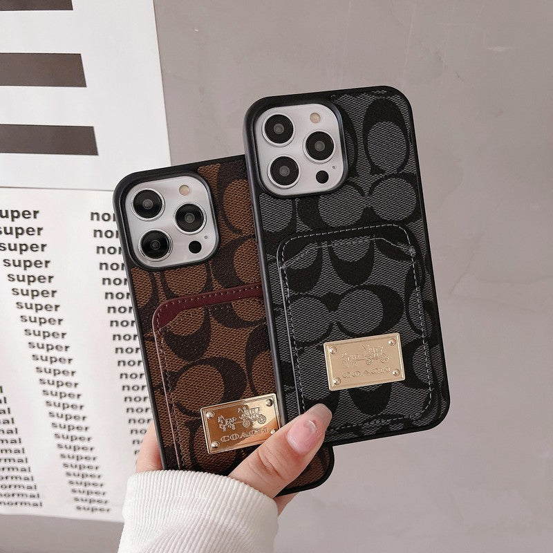 COA kártya táska bőr iPhone tok