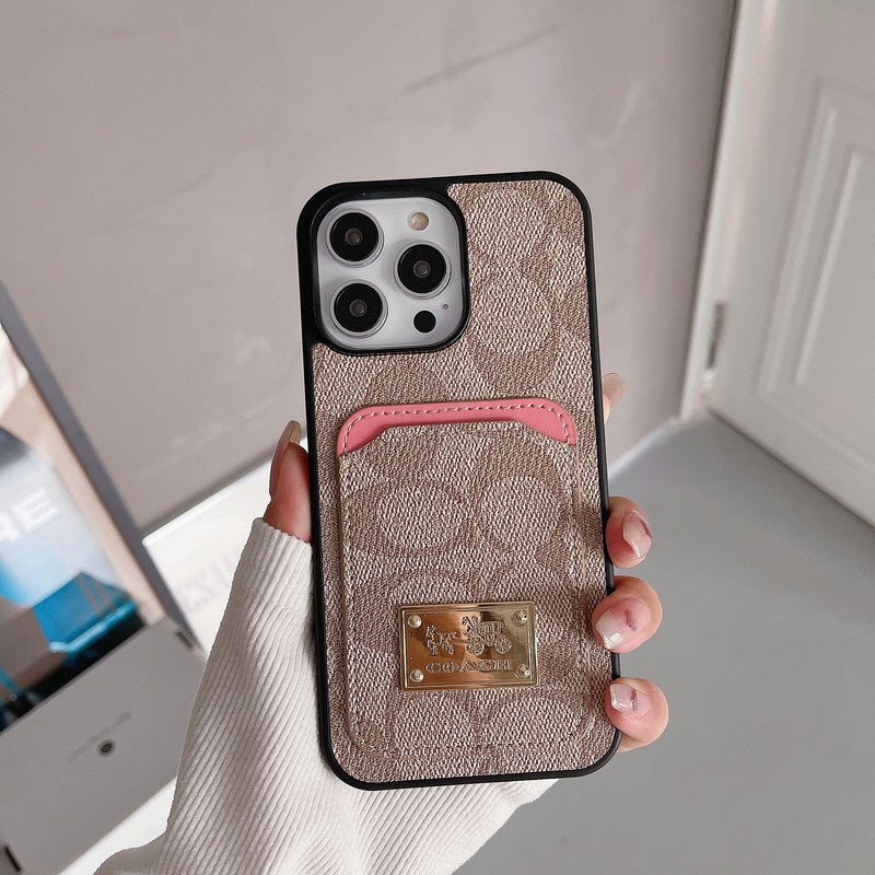 COA kártya táska bőr iPhone tok