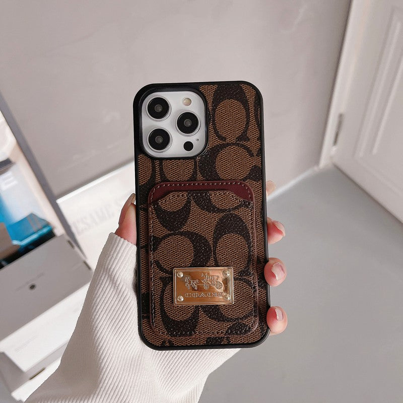 COA kártya táska bőr iPhone tok
