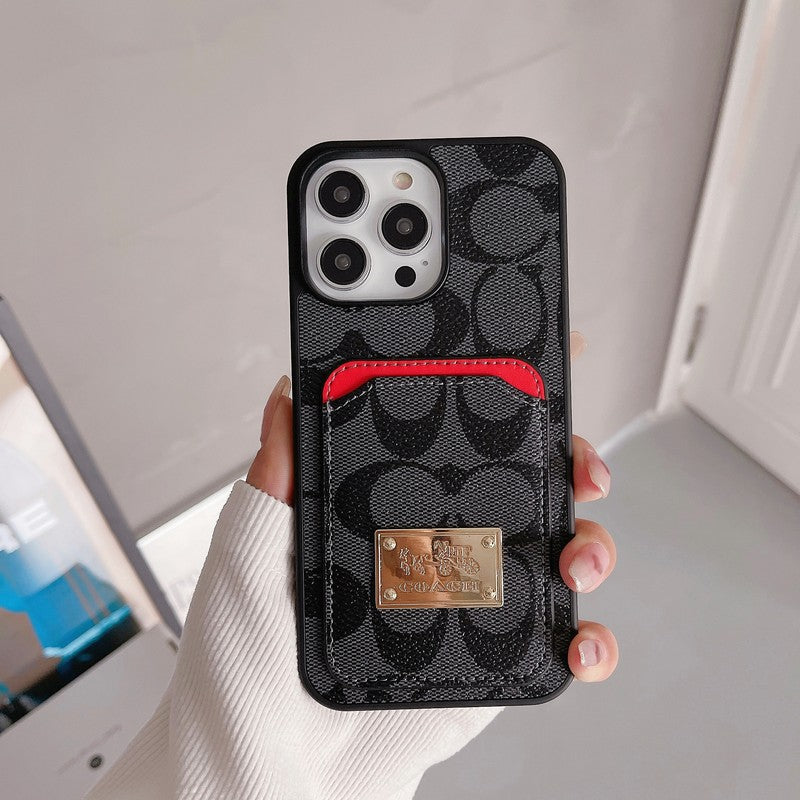 COA kártya táska bőr iPhone tok