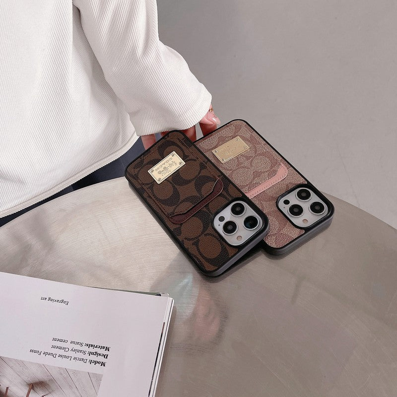 COA kártya táska bőr iPhone tok