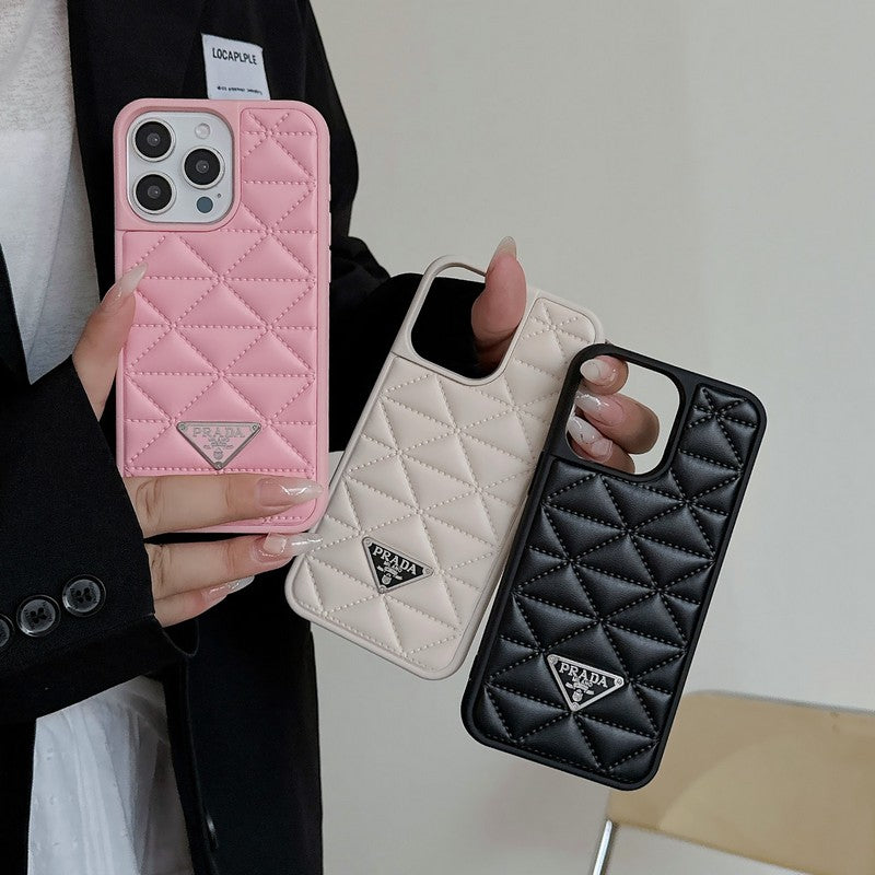 Étui iPhone en cuir PRA
