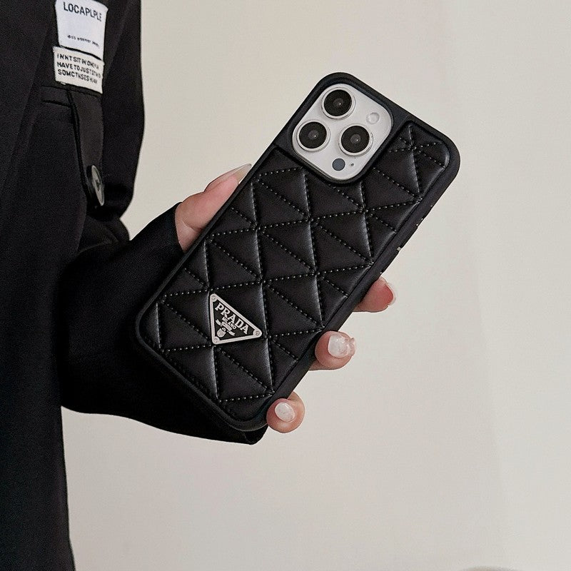 Étui iPhone en cuir PRA