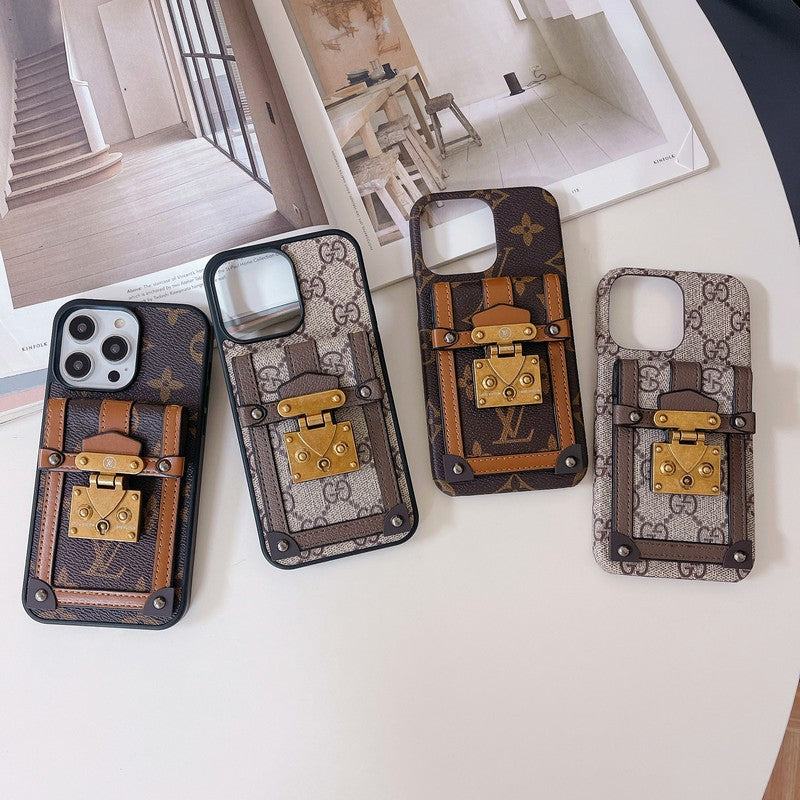 GG LOU 카드 홀더 iPhone 케이스