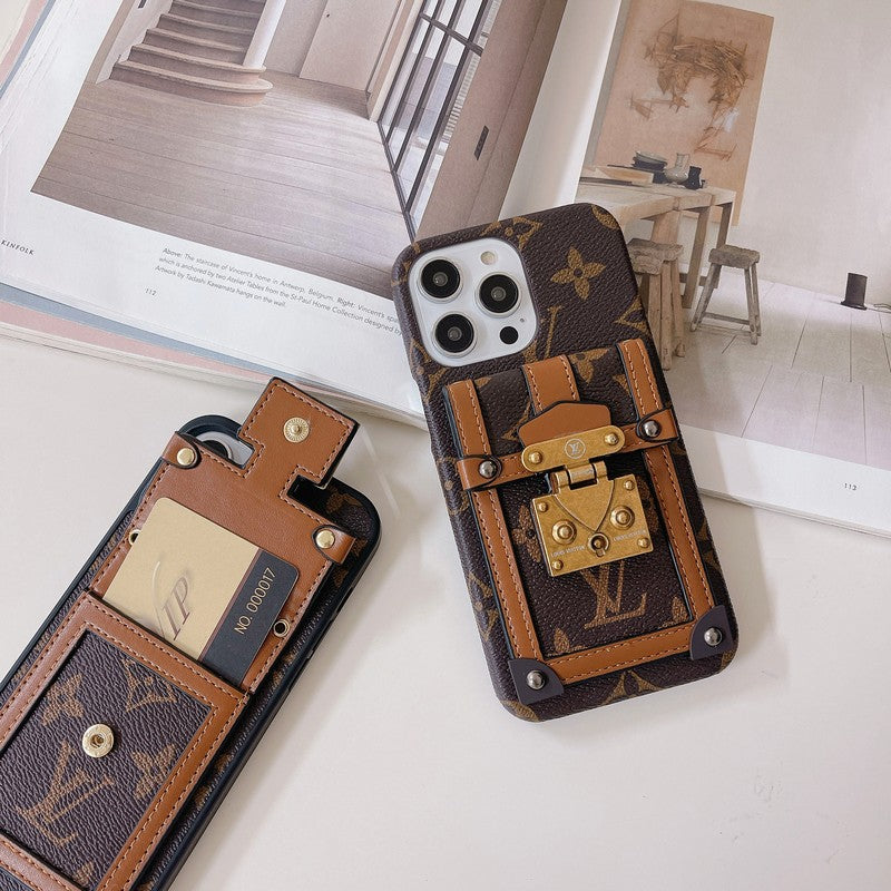 GG LOU 카드 홀더 iPhone 케이스