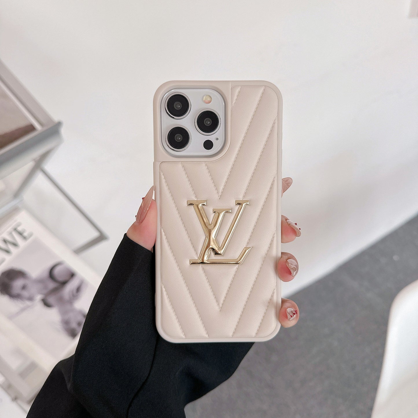 Lou bőr iPhone tok
