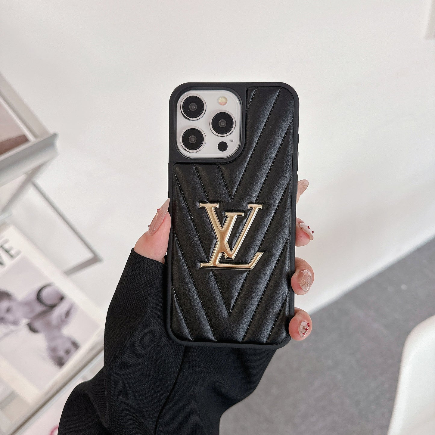 Lou bőr iPhone tok