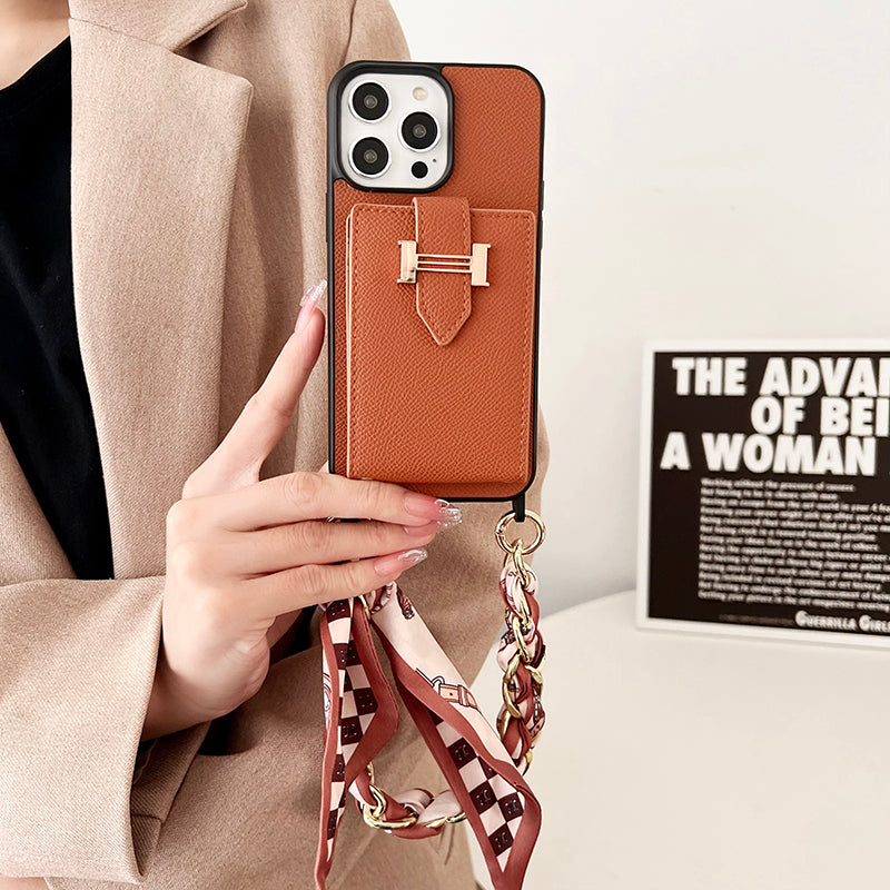 H kártya táska sálak bőr iPhone tok