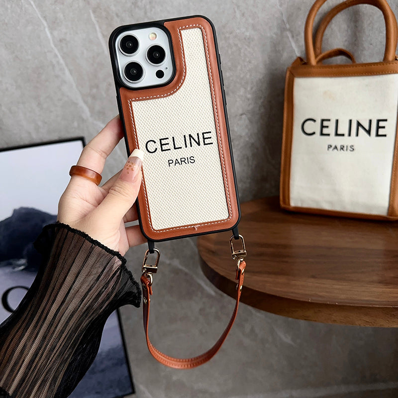 CE Handhalter Leder 16 iPhone Hülle