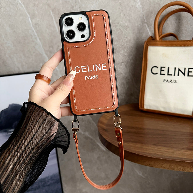 CE Handhalter Leder 16 iPhone Hülle
