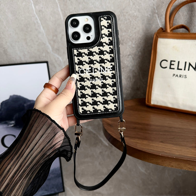 CE Handhalter Leder 16 iPhone Hülle
