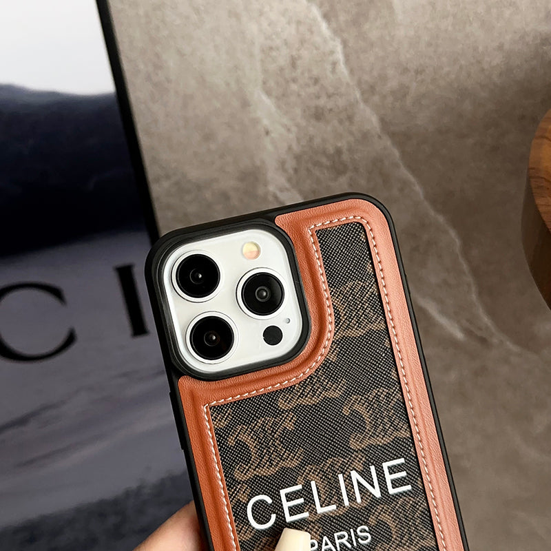 CE Handhalter Leder 16 iPhone Hülle