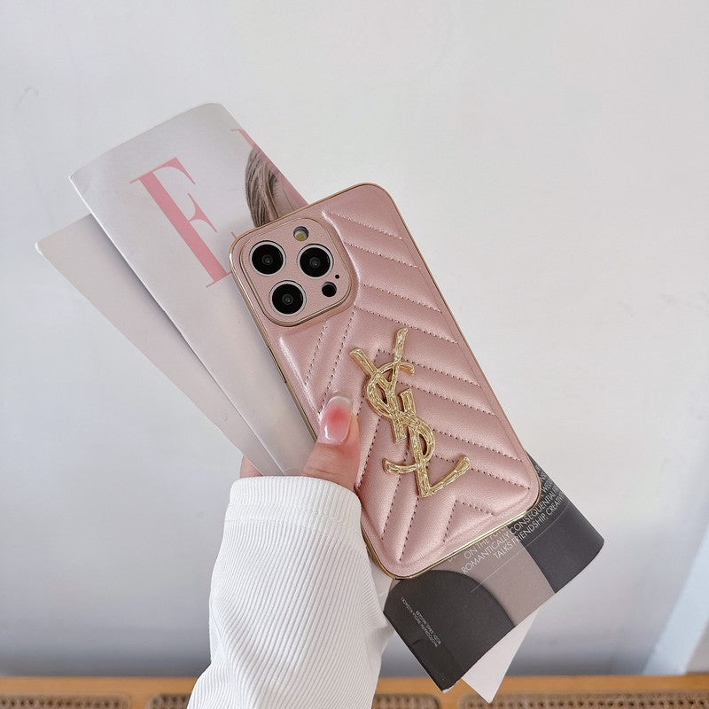 Szent színű bőr iPhone tok